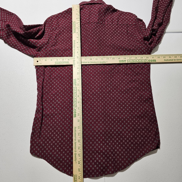 VTG Saks Fifth Avenue Viyella Mens Size Medium WOOL BLEND Plaid Flannel Button - Picture 6 of 7